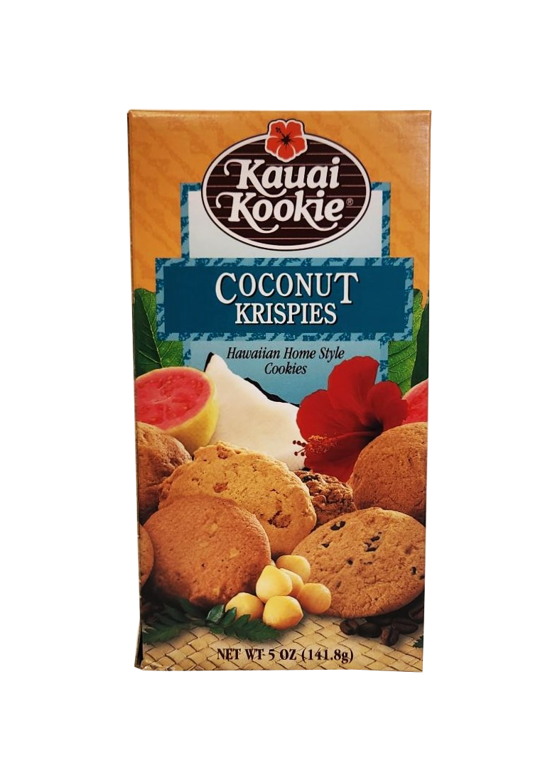 Kauai Kookie Coconut Krispies Cookies 4.5 oz