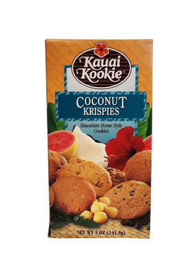 Kauai Kookie Coconut Krispies Cookies 4.5 oz