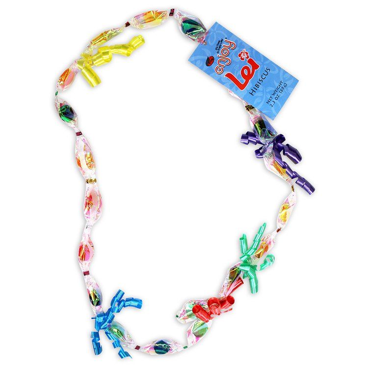 Enjoy Hibiscus Candy Lei - Assorted Flavor 2.3oz