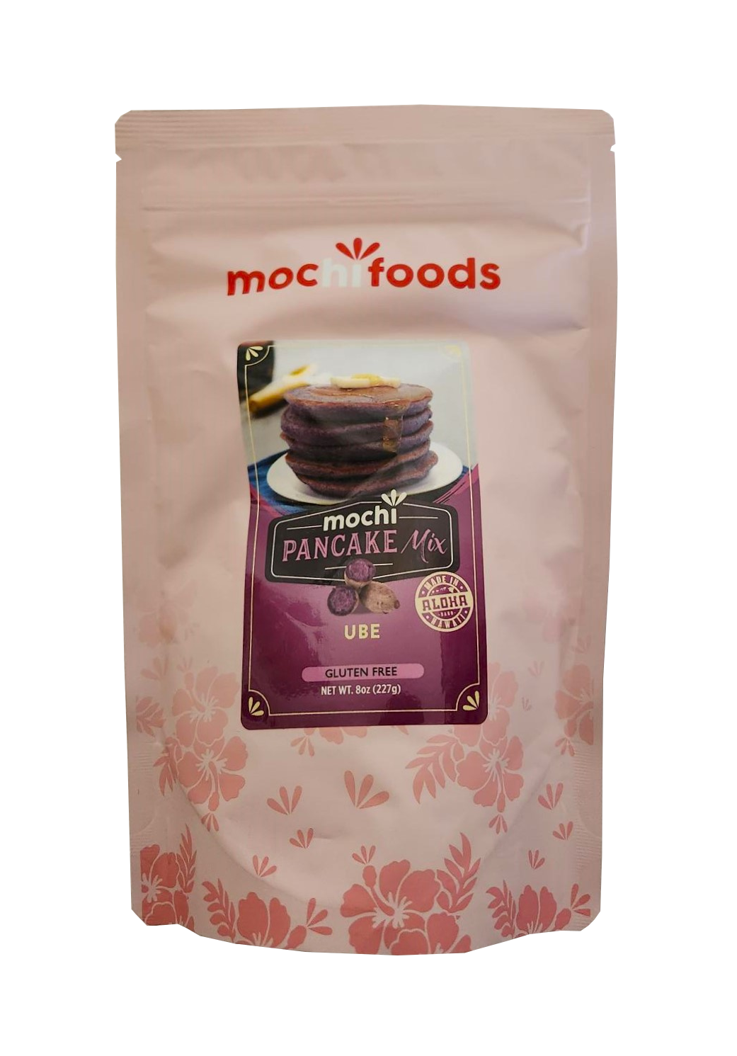 Mochi Foods Mochi Pancake Mix Gluten Free - Ube 8 oz