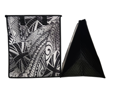 Tropical Paper Garden - Insulated Large Bag - SOVEREIGN GREY LRG