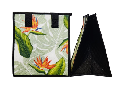 Tropical Paper Garden - Insulated Small Bag - VERANDA SAGE PET
