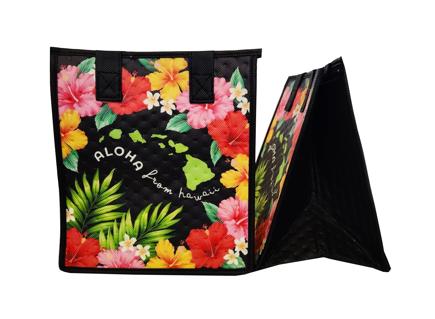 Tropical Paper Garden - Insulated Small Bag - DRIFT BLACK PET