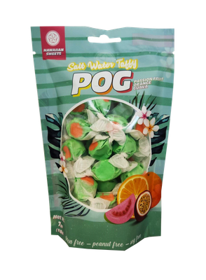Hawaiian Sweets Salt Water Taffy - POG 7oz Hawaiian Sweets Salt Water Taffy - POG 7oz