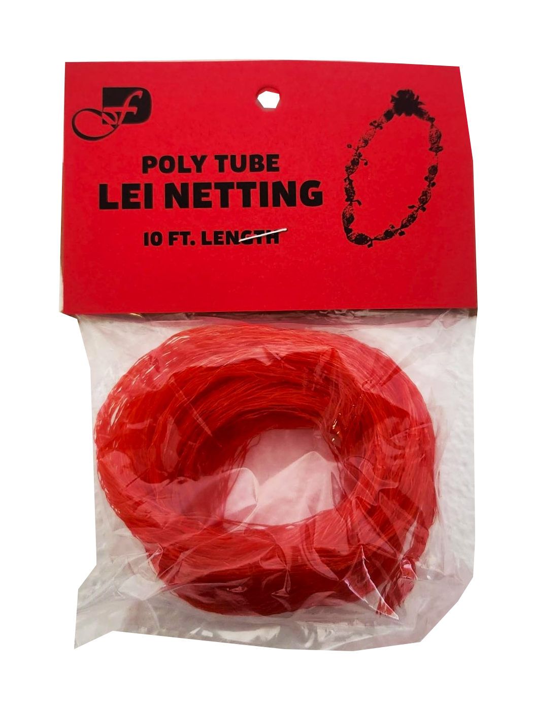 Lei Netting - Red 10ft