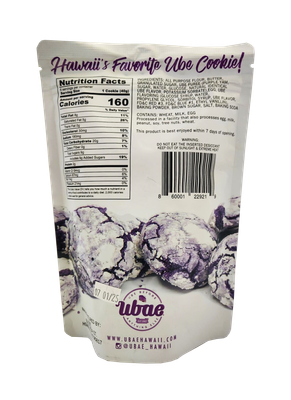Ubae Ube Crinkle Cookies 7.6oz