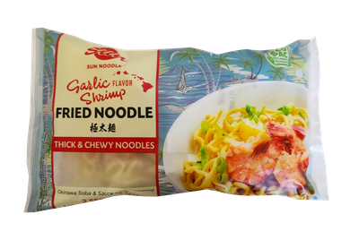Sun Noodle Brand Garlic Shrimp Flavor Fried Noodle 15oz