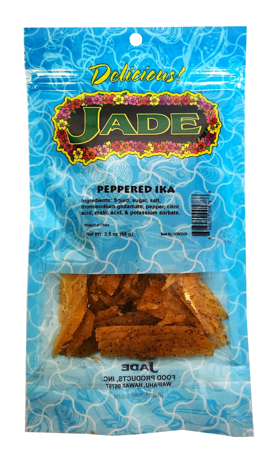 Jade Peppered Ika 3.5 oz