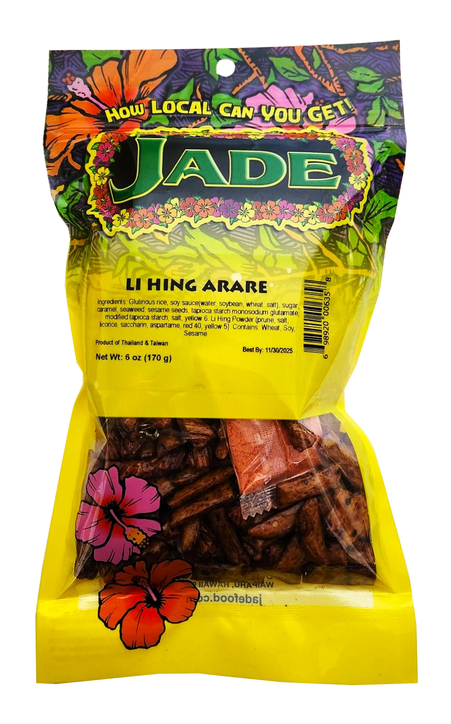 Jade Li Hing Arare 6 oz Jade Li Hing Arare 6 oz