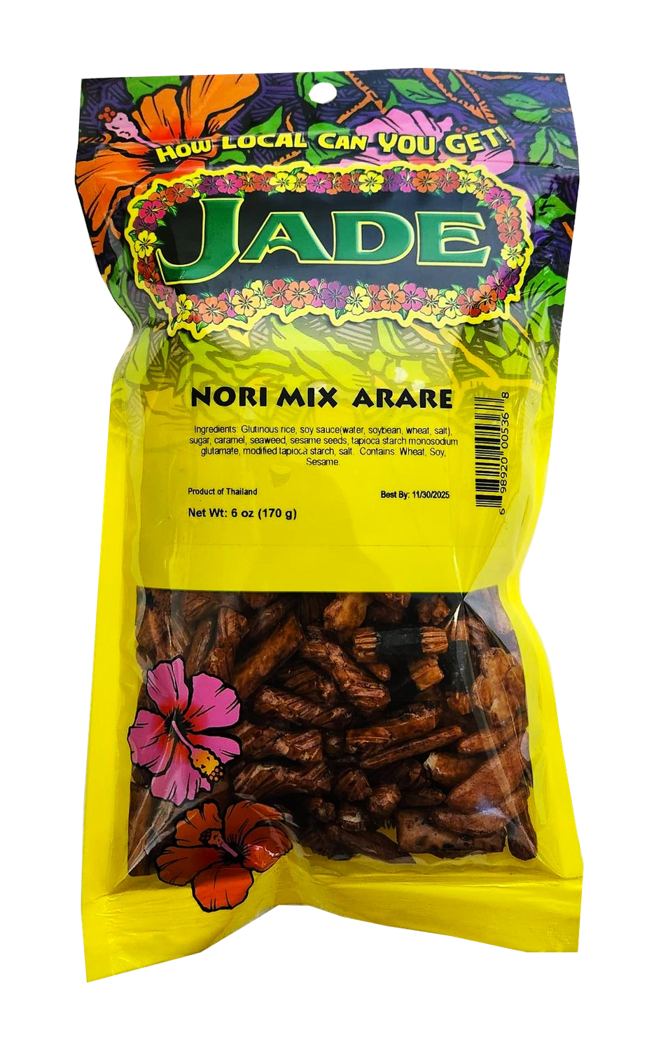 Jade Nori Mix Arare 6 oz