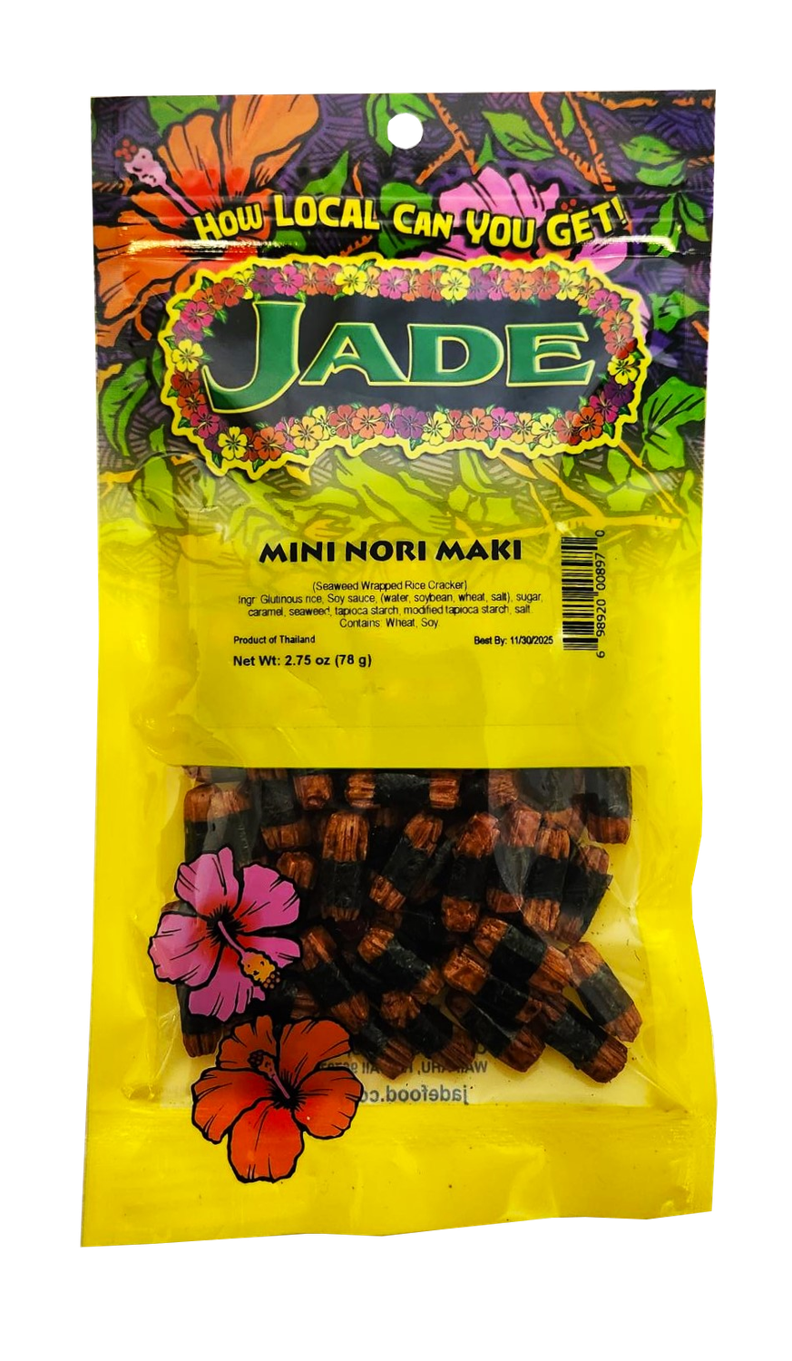 Jade Mini Nori Maki Arare 2.75 oz )