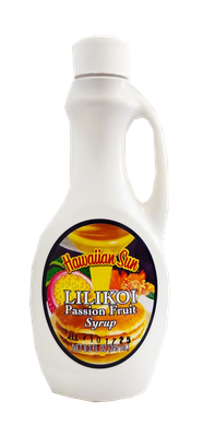 Hawaiian Sun Lilikoi Passion Fruit Syrup 8.3 oz