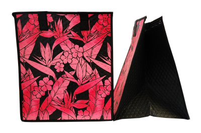 Tropical Paper Garden - Insulated Large Bag - POP OF PARADISE PINK LRG