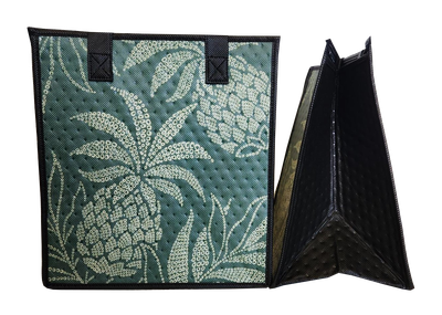 Tropical Paper Garden - Insulated Medium Bag - FRUITLET GREEN MED