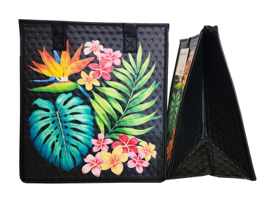 Tropical Paper Garden - Insulated Medium Bag - HISTORIC BLACK MED