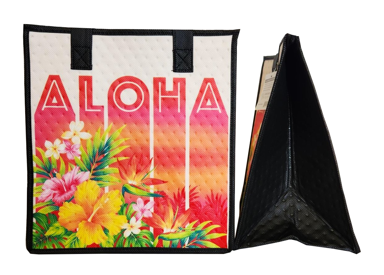 Tropical Paper Garden - Insulated Medium Bag - DUSK CREAM MED