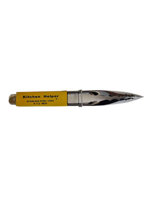 Kitchen Helper Metal Tongs 9&quot;