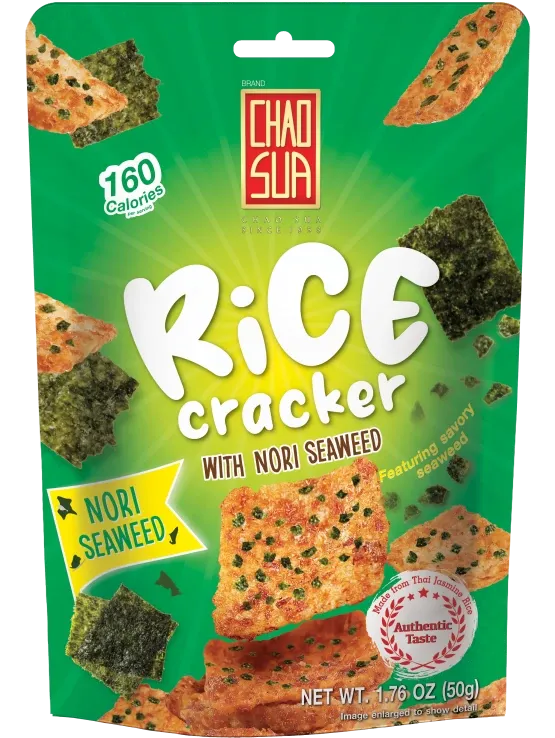 Chao Sua Rice Cracker with Shrimp Floss - Nori Seaweed 1.76oz.