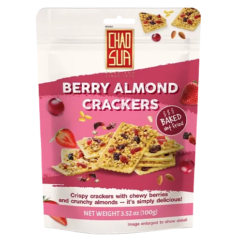 Chao Sua Berry Almond Cracker 3.52oz.