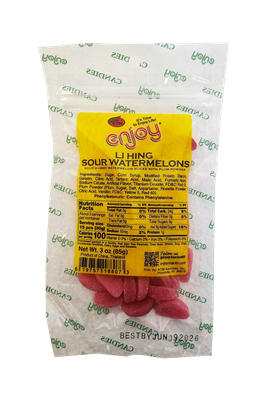 Enjoy Li Hing Sour Watermelons 3oz