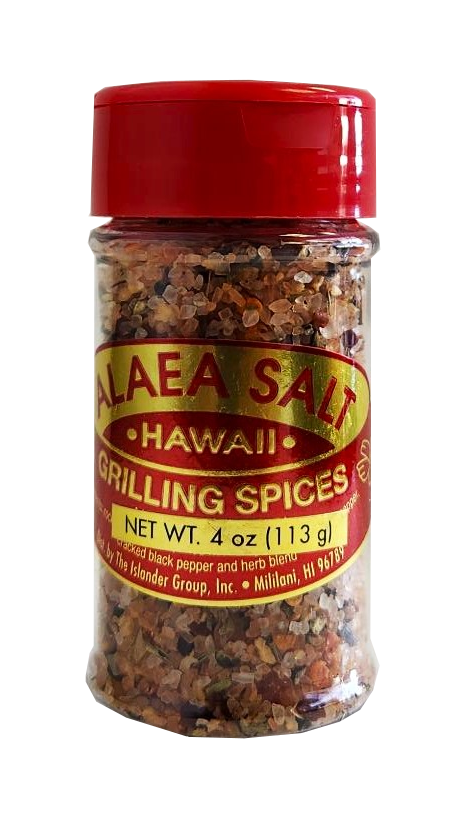 Hawaii Alaea Salt Grilling Spices Bottle 4oz.