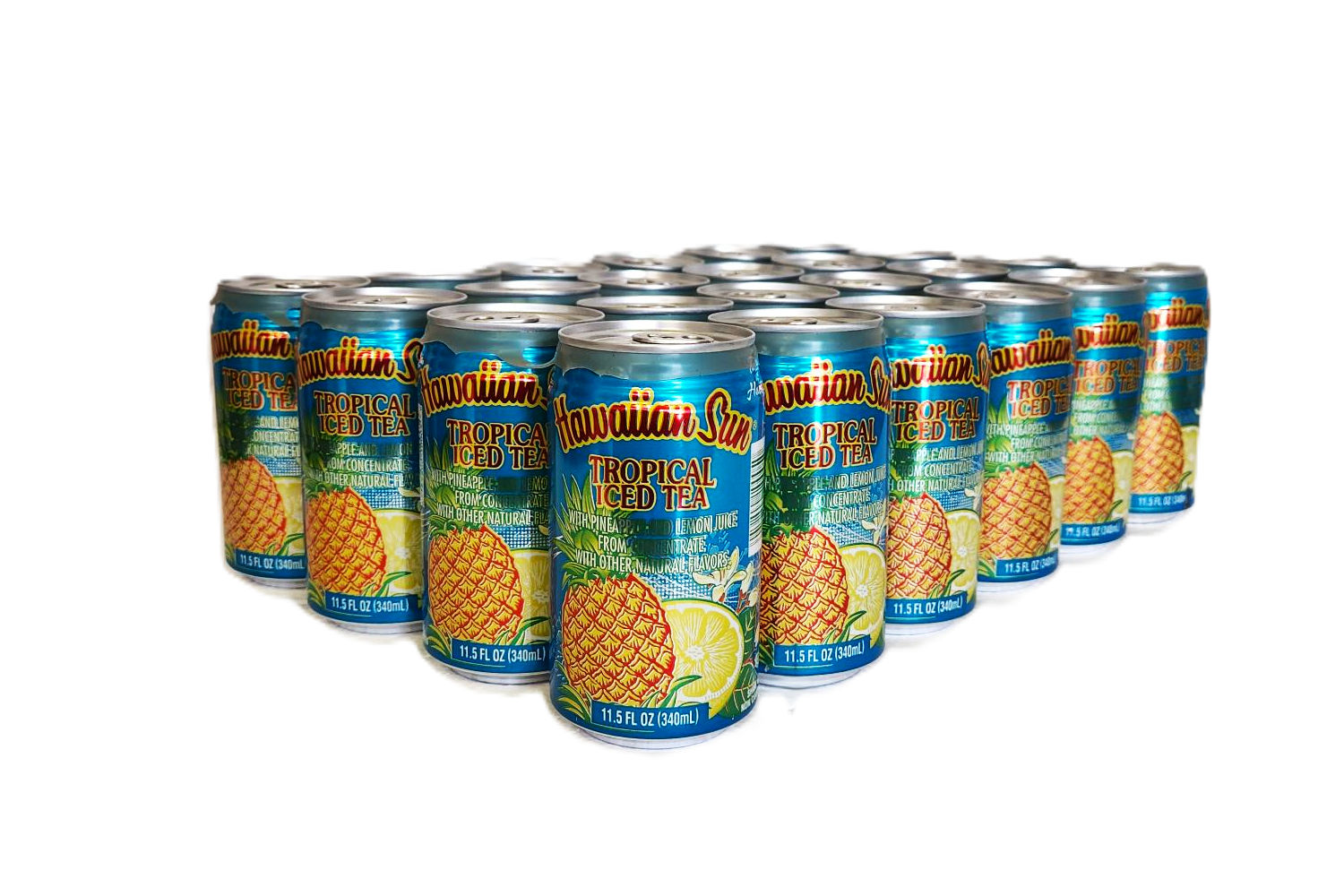 Hawaiian Sun Drink - Tropical Iced Tea 11.5 oz (Pack of 24)  **Limit 2 cases total per purchase transaction**