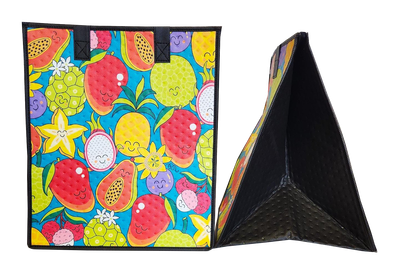 Tropical Paper Garden - Insulated Large Bag - MANGO TANGO TEAL LRG