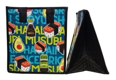 Tropical Paper Garden - Insulated Small Bag - SHOYU SUGAR TEAL PET