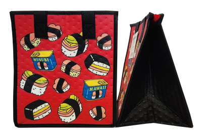 Tropical Paper Garden - Insulated Small Bag - SPAM JAM RED PET