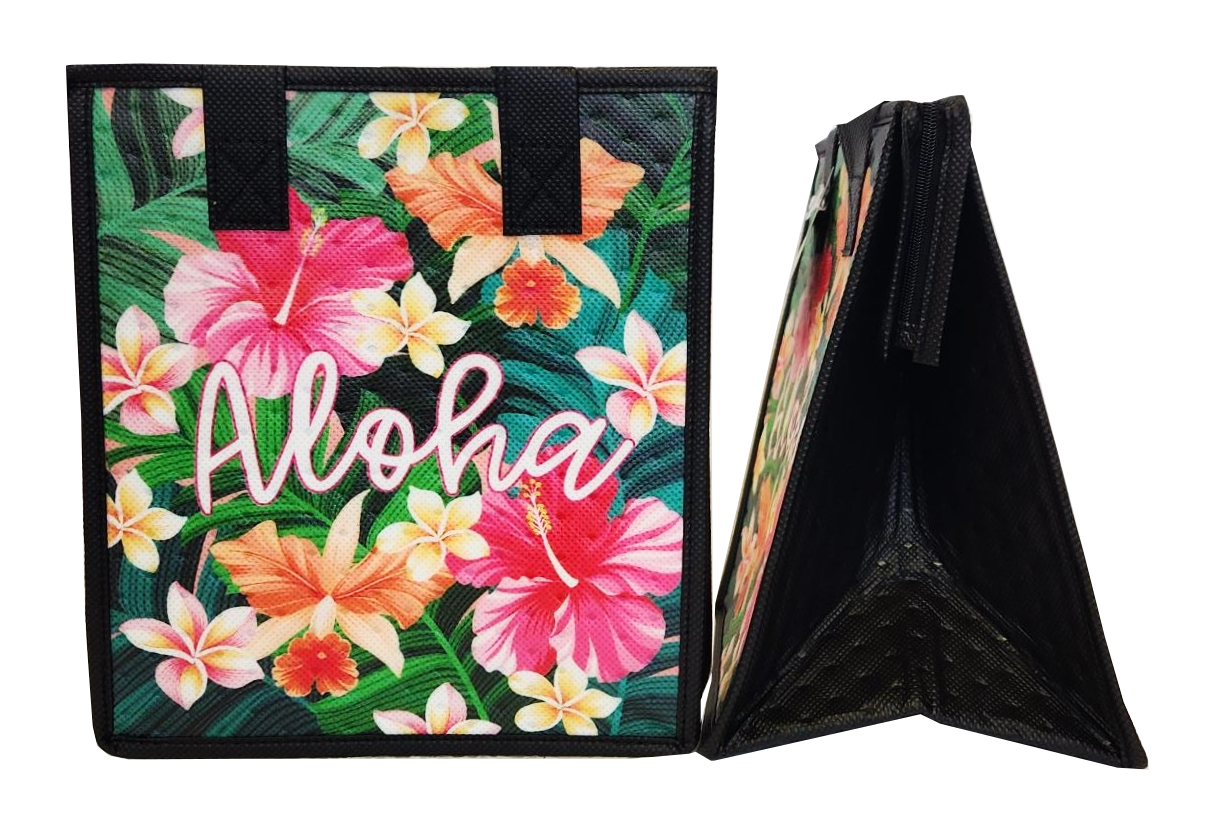 Tropical Paper Garden - Insulated Small Bag - PLENTIFUL CORAL PET