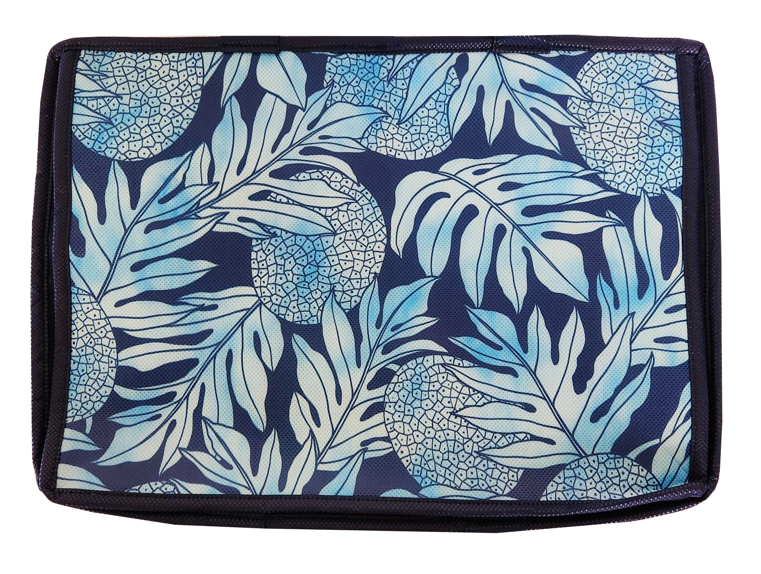 Tropical Paper Garden - Insulated Casserole Bag Large - NATURE NAVY