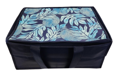 Tropical Paper Garden - Insulated Casserole Bag Large - NATURE NAVY