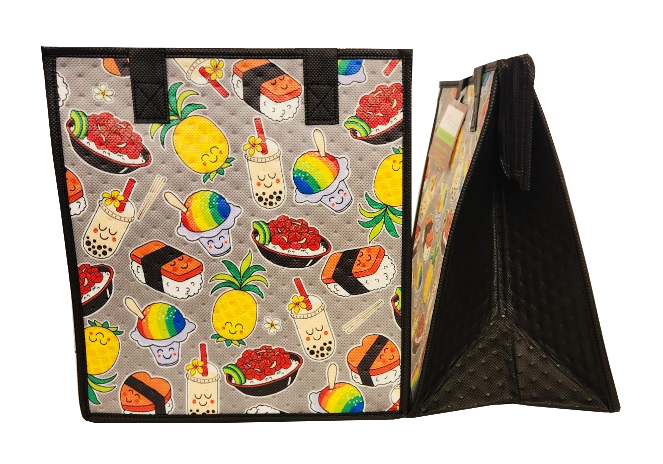 Tropical Paper Garden - Insulated Medium Bag - DECAL GREY MED