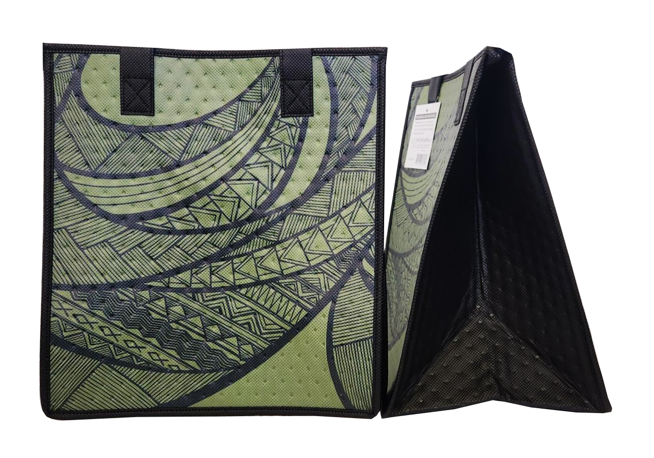 Tropical Paper Garden - Insulated Medium Bag - ENVY GREEN MED