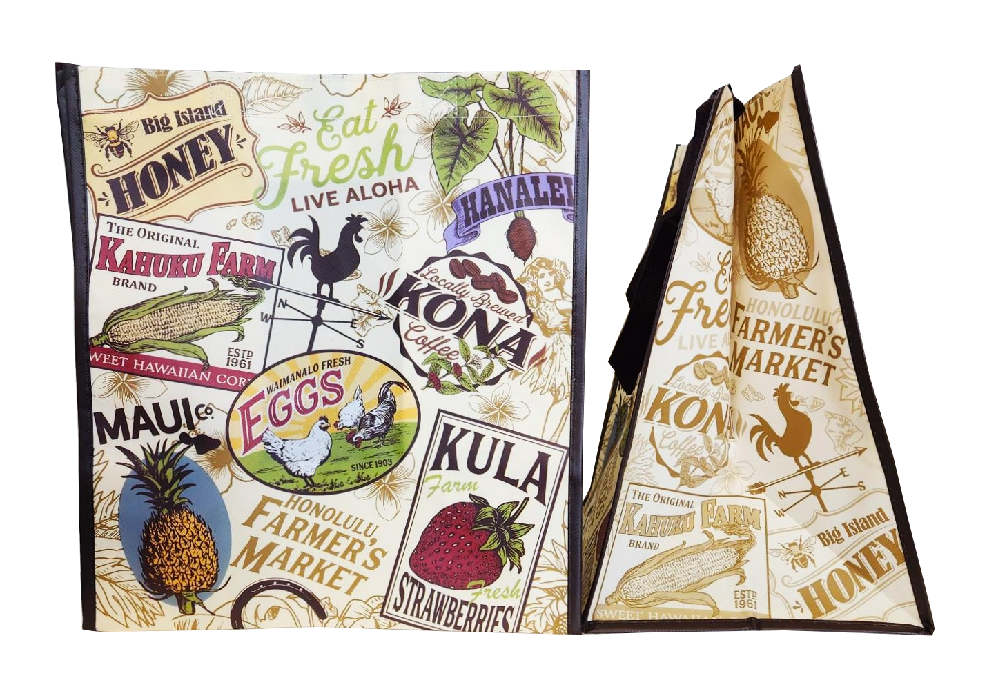 Holo Holo Eco Shopping Bag - FARMERS MARKET