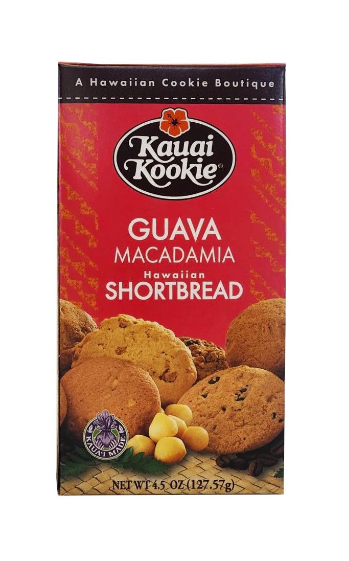 Kauai Kookie Guava Macadamia Cookies 4.5 oz