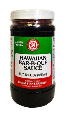 Halm's Hawaiian Bar-B-Que Sauce 12 fl oz
