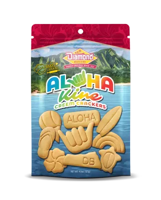 Diamond Bakery Aloha Kine Creem Crackers 4.5 oz.
