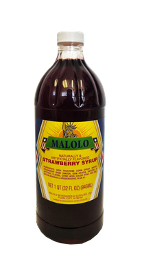 Malolo Strawberry Syrup 32 oz