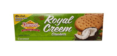 Diamond Bakery Royal Creem Cracker Original Small - Coconut 8 oz