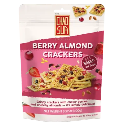 Chao Sua Berry Almond Cracker 3.52oz.