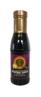 Aloha Spicy Gluten-Free Hawaiian Teriyaki Sauce 12oz