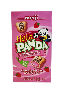 Hello Panda Biscuits with Strawberry Cream 2.1 oz