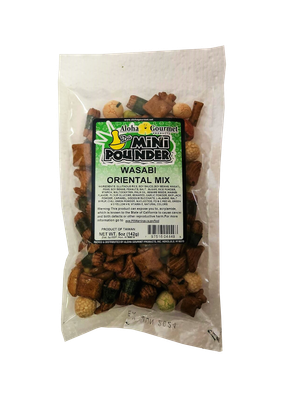 Aloha Gourmet Da Mini Pounder Wasabi Oriental Mix 5 oz