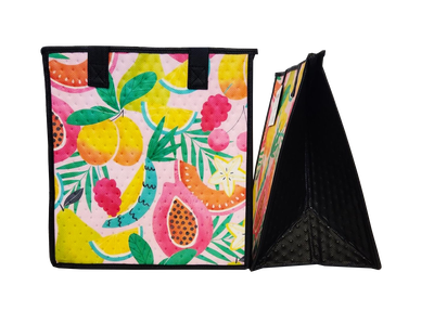 Tropical Paper Garden - Insulated Medium Bag - FRESH FRUIT PINK