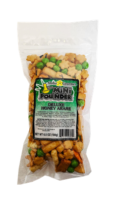 Aloha Gourmet Da Mini Pounder Deluxe Honey Arare 6.5 oz