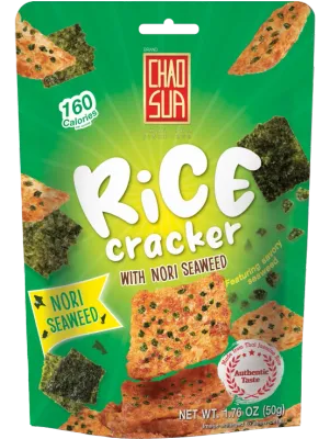 Chao Sua Rice Cracker with Shrimp Floss - Nori Seaweed 1.76oz.