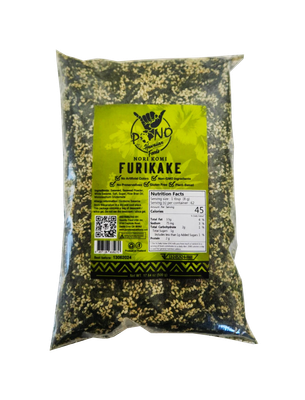 Pono Hawaiian Foods Nori Komi Furikake Food Service 1.1lb
