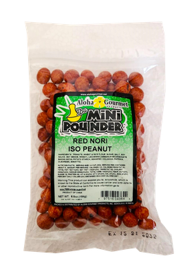 Aloha Gourmet Da Mini Pounder Red Nori Iso Peanut 6.5 oz