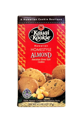 Kauai Kookie Almond Cookies 4.5 oz